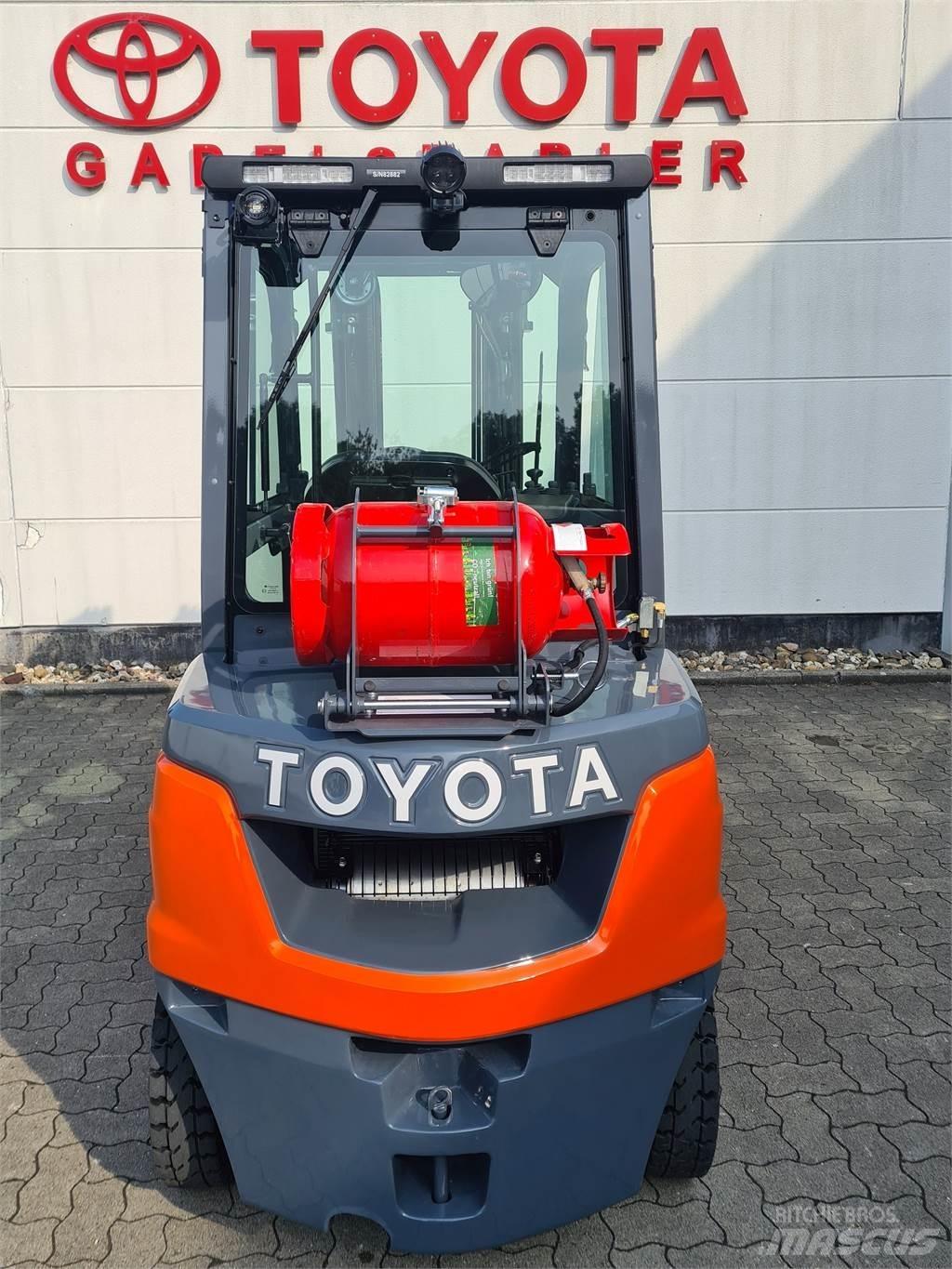 Toyota 02-8FGF25 Газові навантажувачі