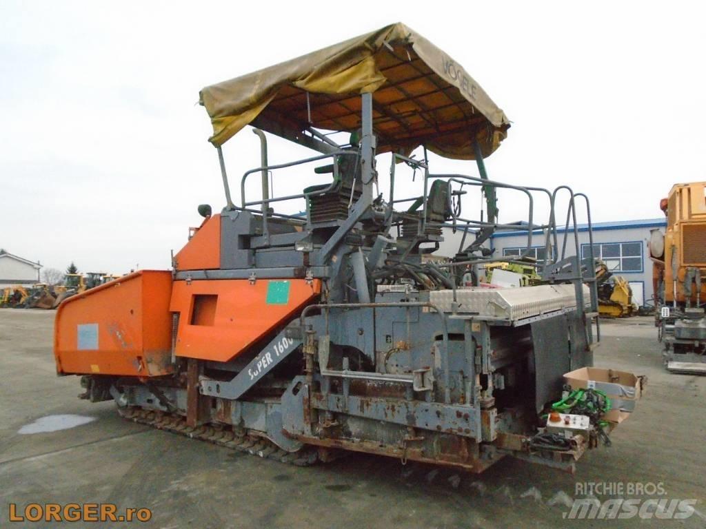 Vögele Super 1600 Асфальтовкладачі