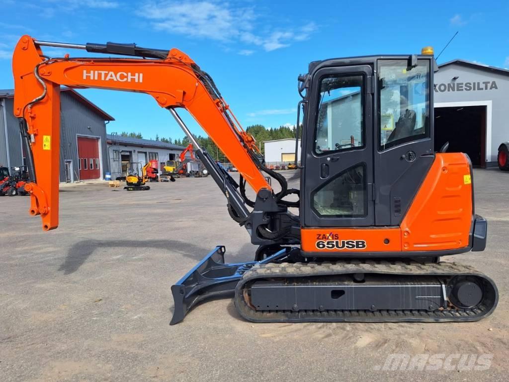 Hitachi ZX65USB-5 Міні-екскаватори < 7т