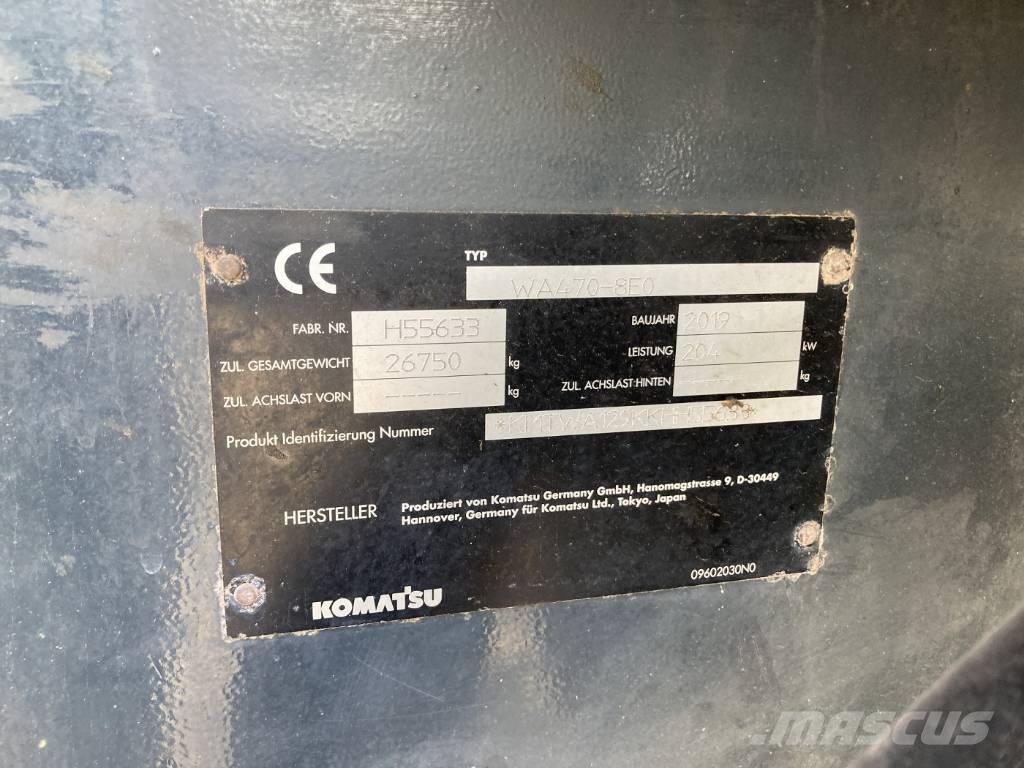 Komatsu WA 470-8 Фронтальні навантажувачі