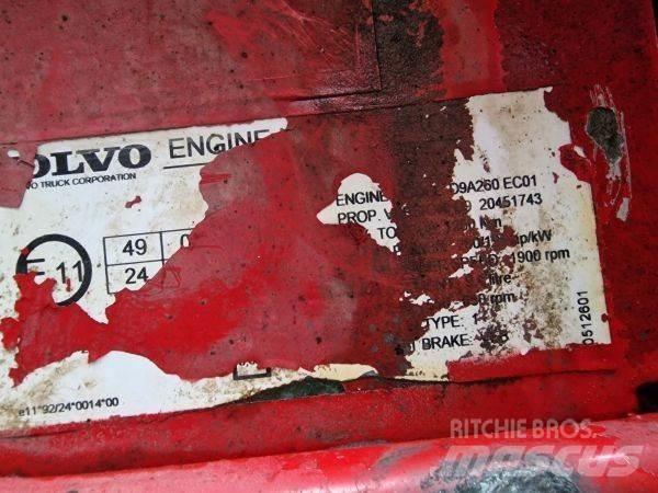 Volvo D9A 260 - EC01 Двигуни