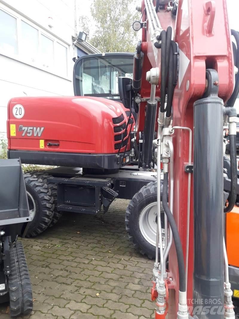 Yanmar B75W Колісні екскаватори