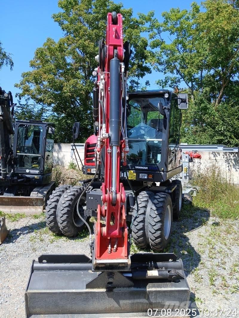 Yanmar B75W Колісні екскаватори