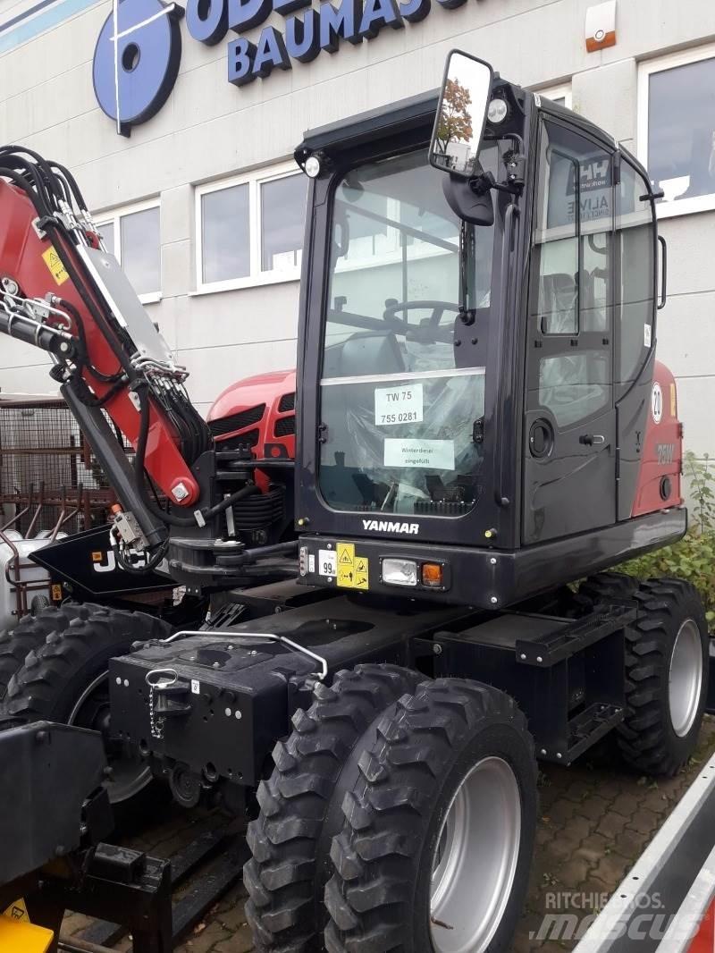 Yanmar B75W Колісні екскаватори