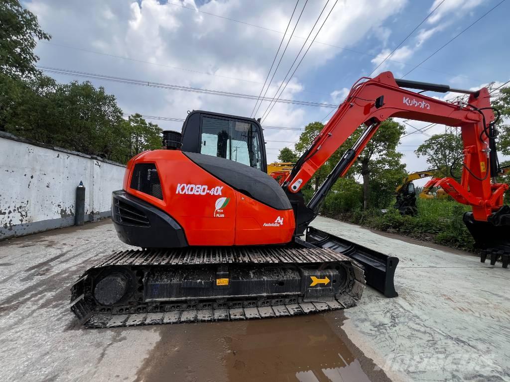 Kubota KX 080-4 CX Середні екскаватори 7т. - 12т.