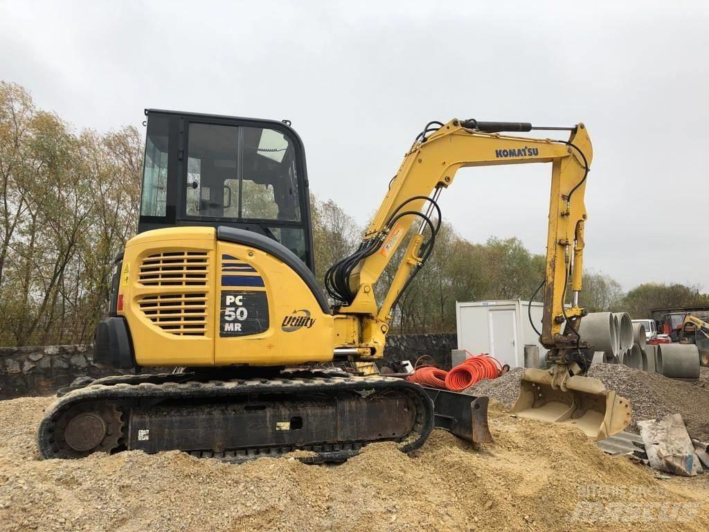 Komatsu PC50MR-2 Міні-екскаватори < 7т
