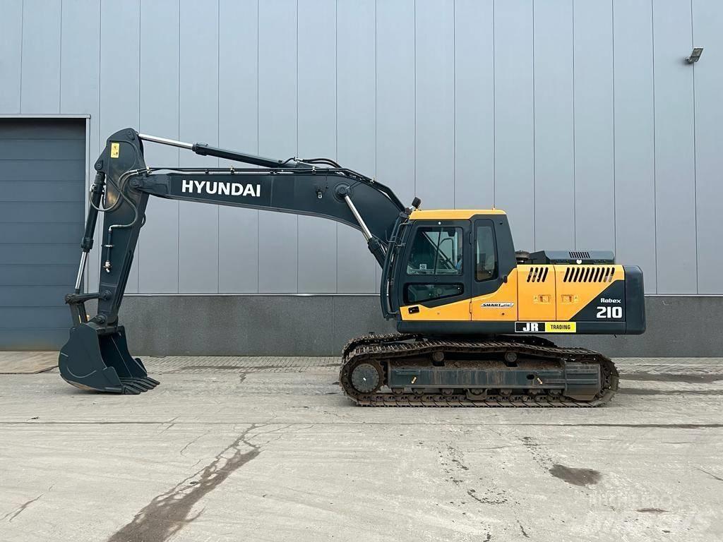 Hyundai R 210 Гусеничні екскаватори
