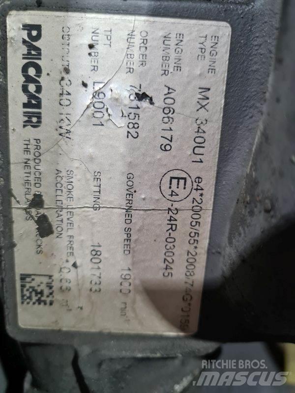DAF MX340U1 Двигуни