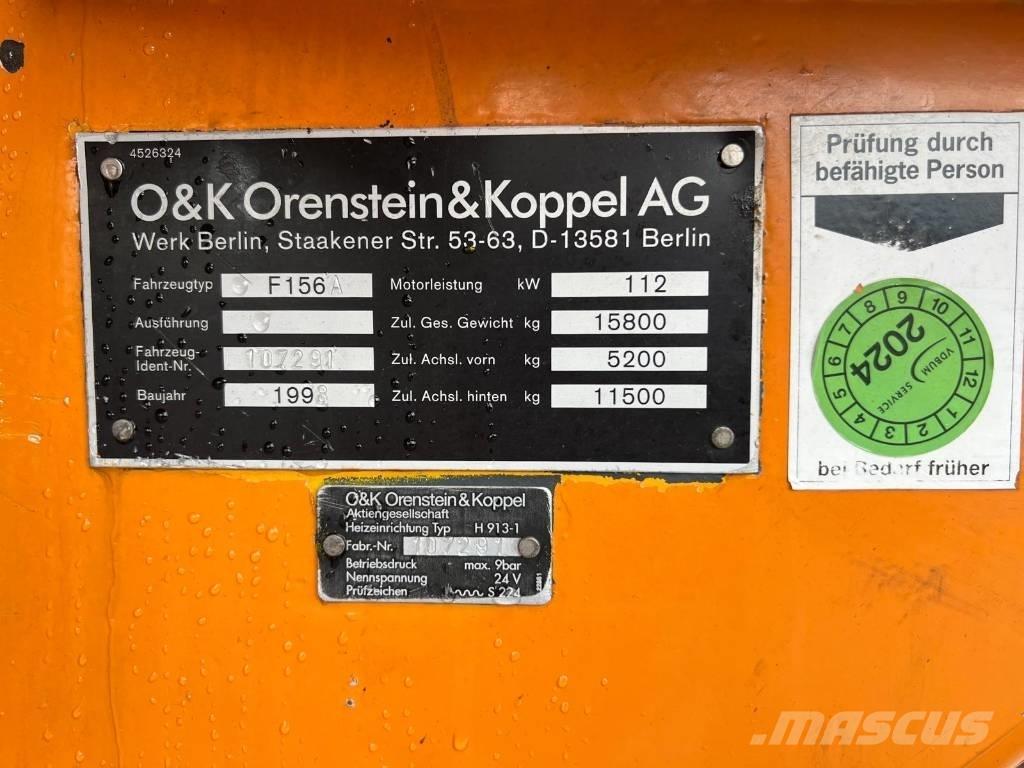 O&K F 156 A Грейдери