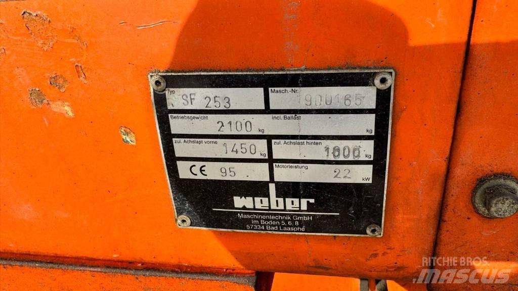 Weber SF253 Машини для розщеплення асфальту