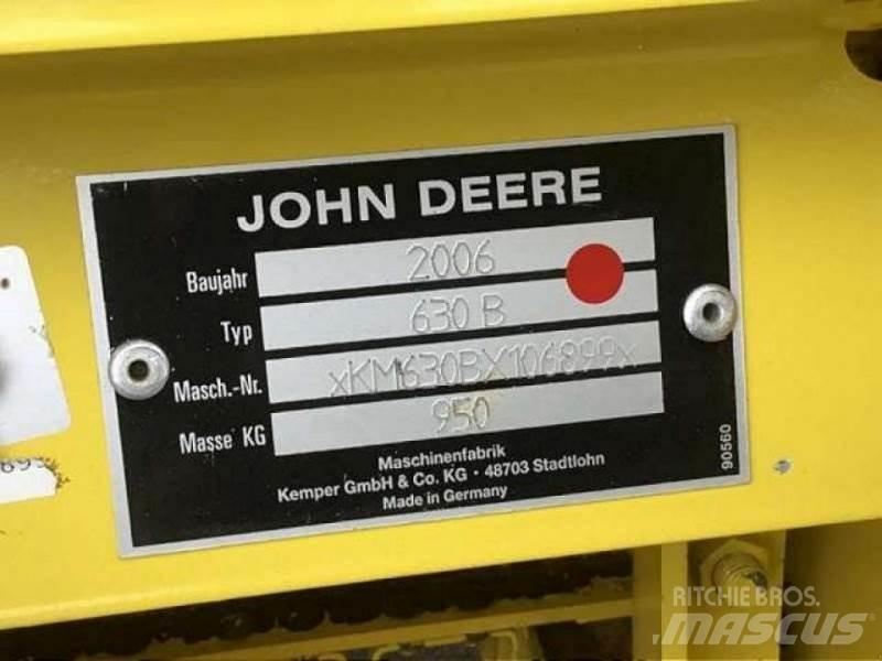 John Deere 630 B Додаткове обладнання для збиральних комбайнів