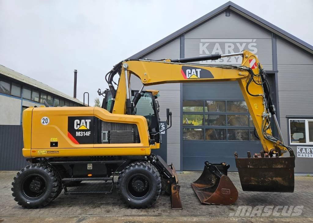 CAT M 314 Колісні екскаватори