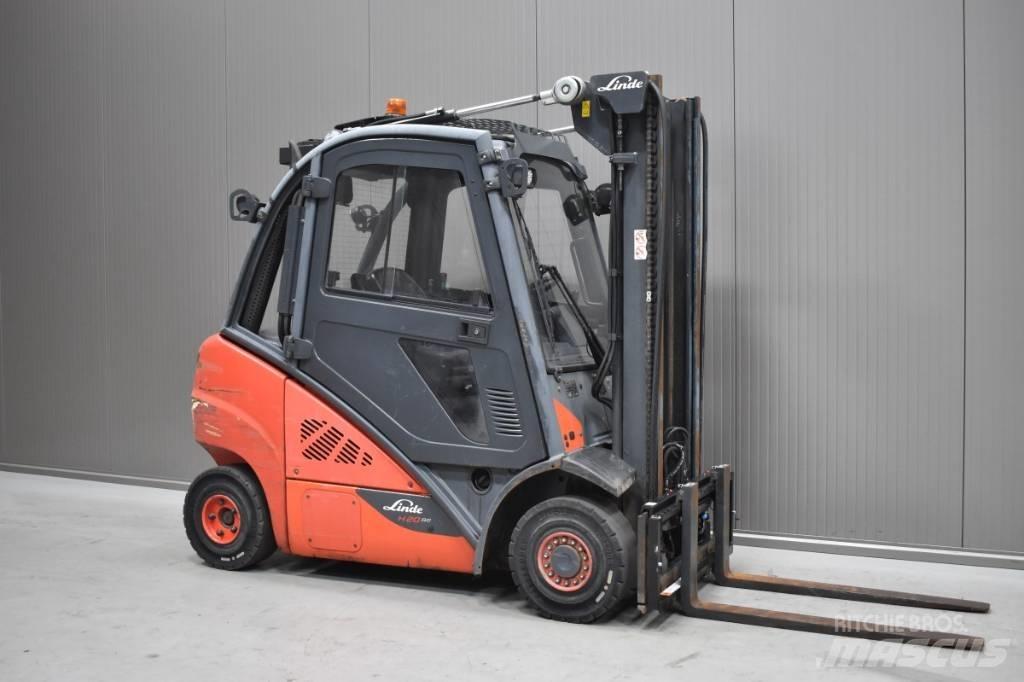 Linde H 20 D/600 - 02 Дизельні навантажувачі