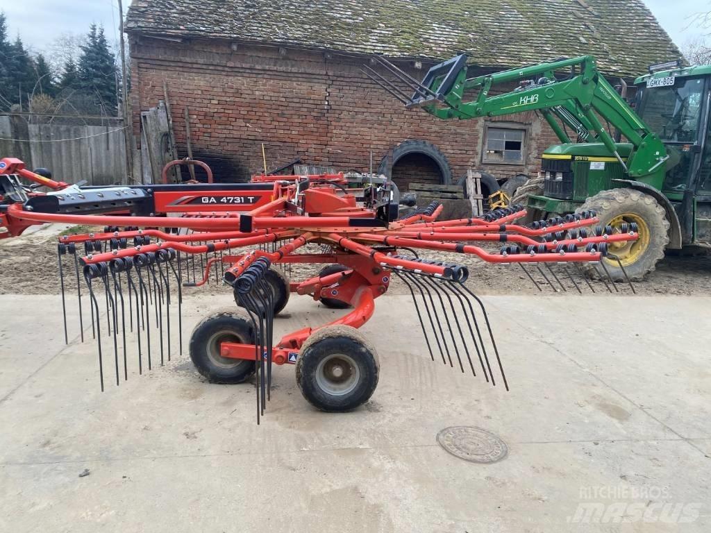 Kuhn GT 4731T Граблі і сінозворушувачі