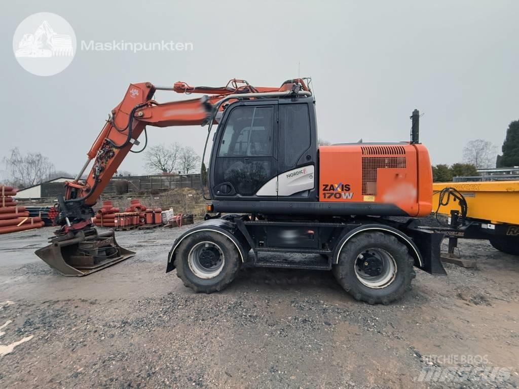 Hitachi ZX 170 W-5 B Колісні екскаватори