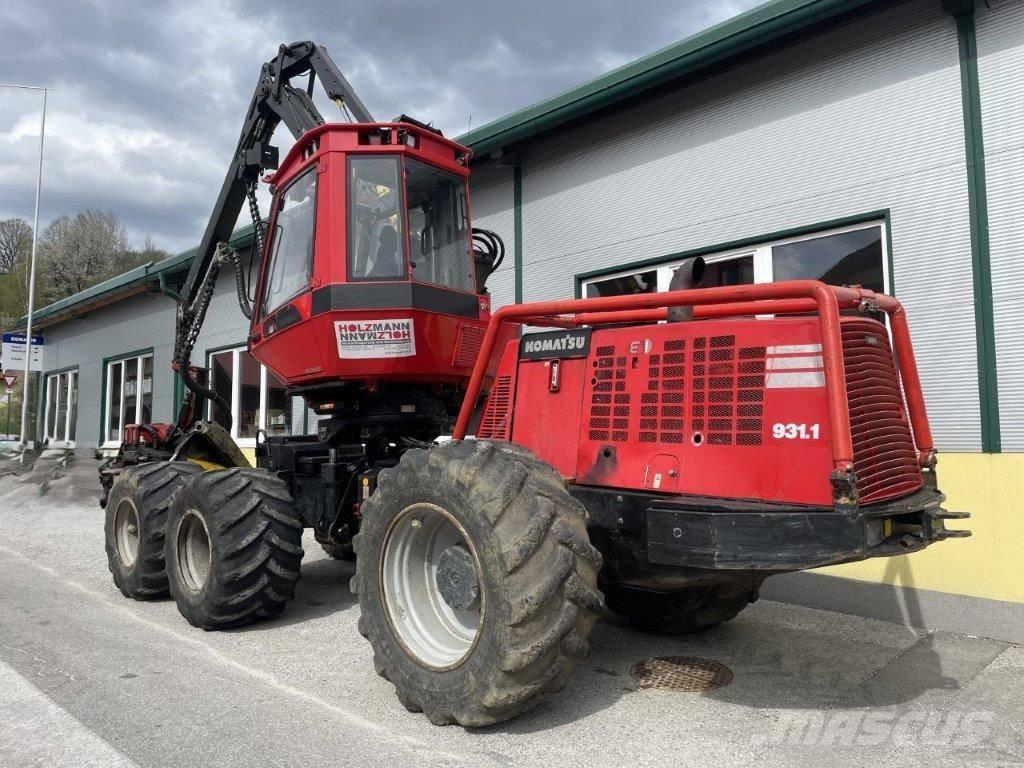 Komatsu 931.1 Харвестери