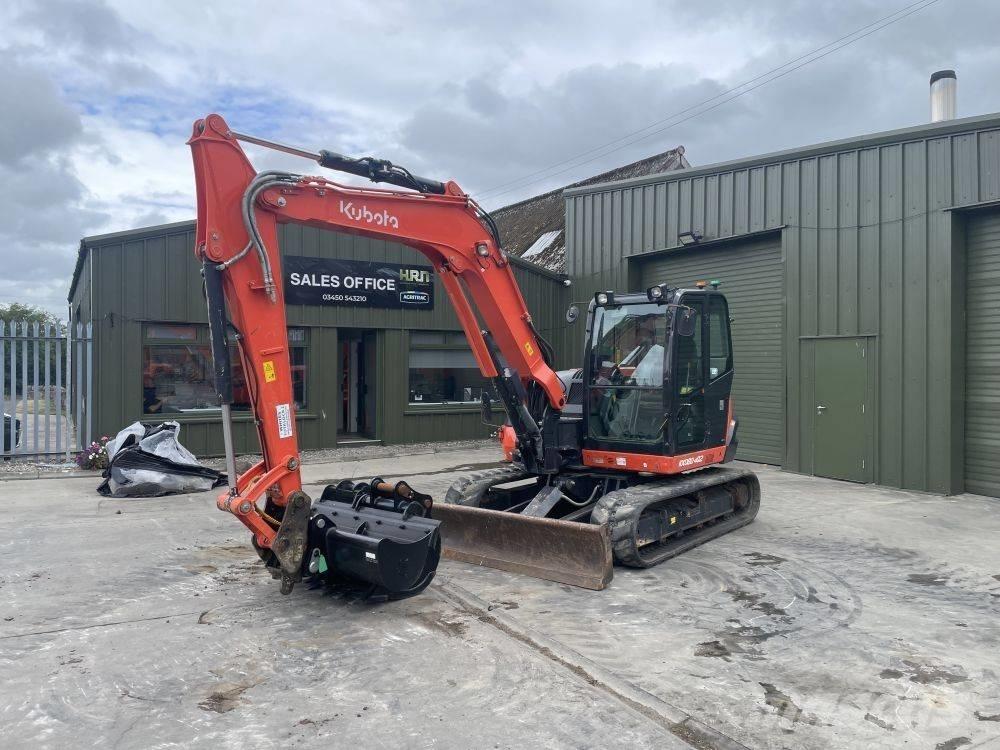Kubota KX 080-4 Середні екскаватори 7т. - 12т.