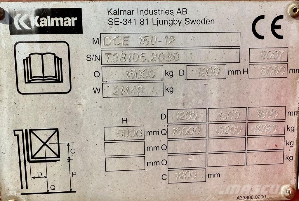 Kalmar DCE 150-12 Дизельні навантажувачі