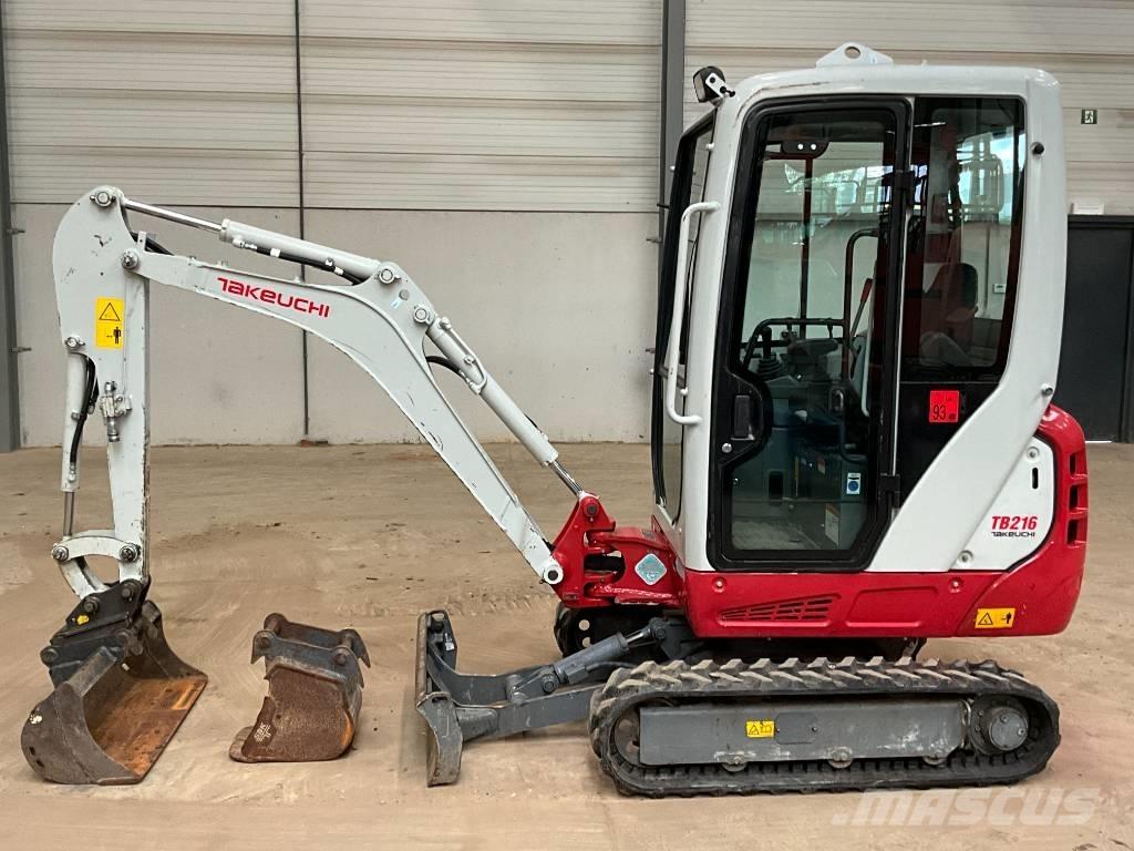 Takeuchi TB 216 Міні-екскаватори < 7т