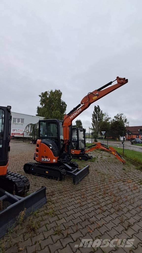 Hitachi ZX33U Гусеничні екскаватори