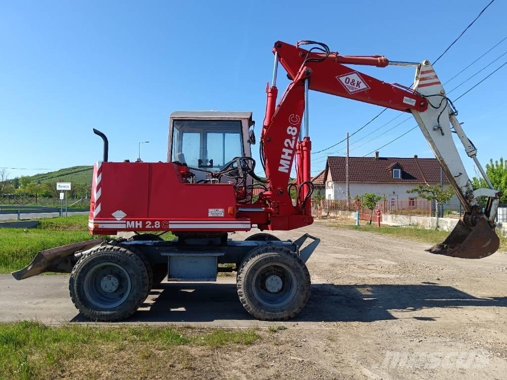 O&K MH2,8C Колісні екскаватори