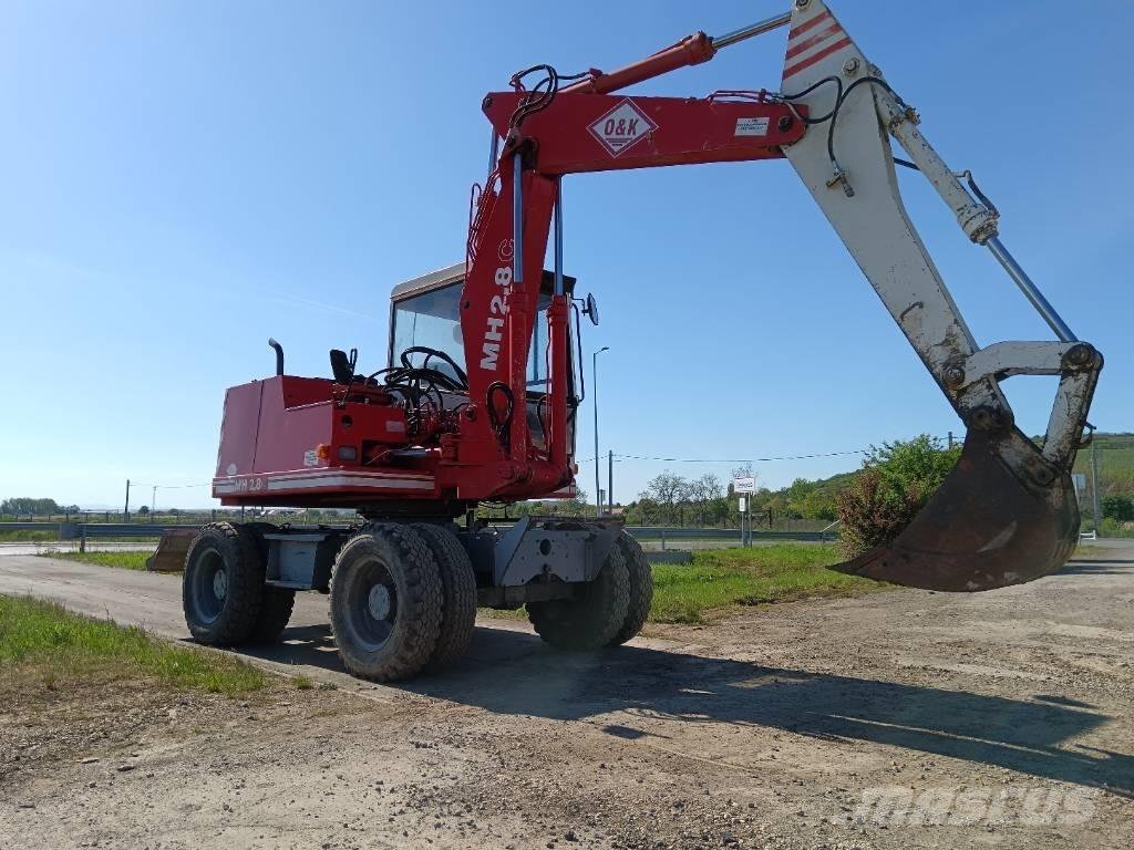 O&K MH2,8C Колісні екскаватори
