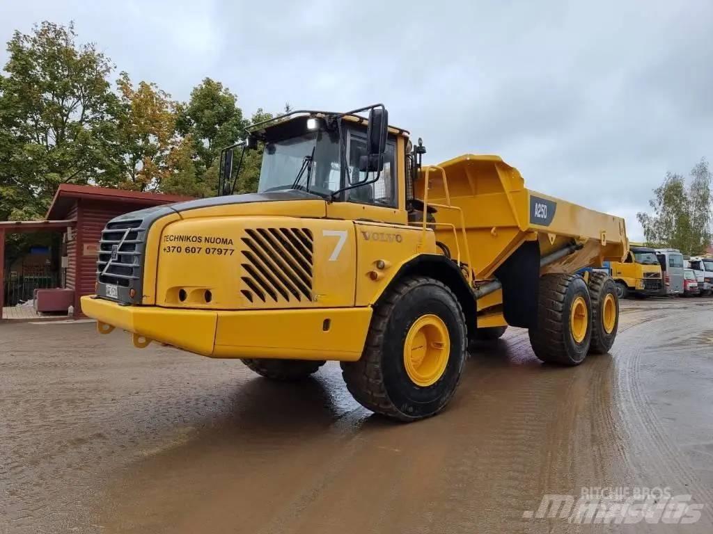 Volvo A 25 D 6X6 Зчленовані самоскиди