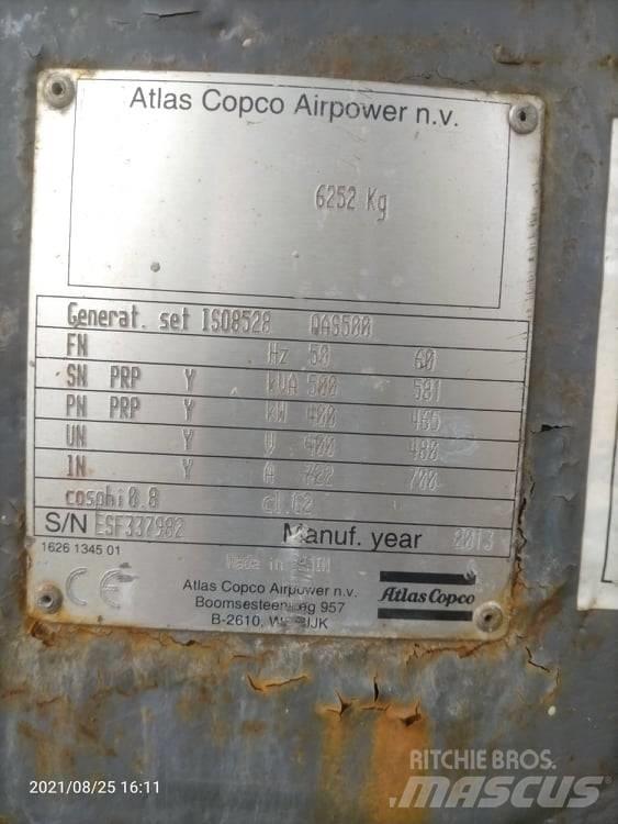 Atlas Copco QAS 500 Дизельні генератори