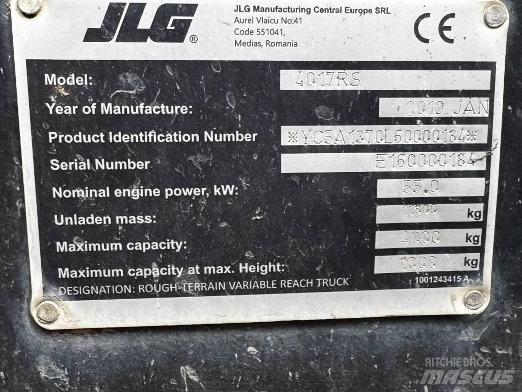JLG 4017RS Телескопічні навантажувачі