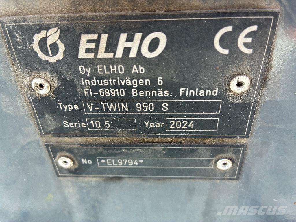 Elho V-twin 950 Рядкові жатки