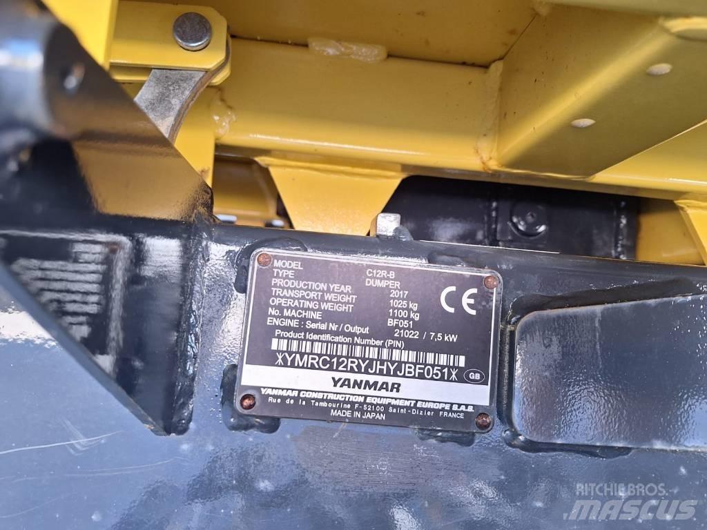 Yanmar C 12 R-B Гусеничні самоскиди