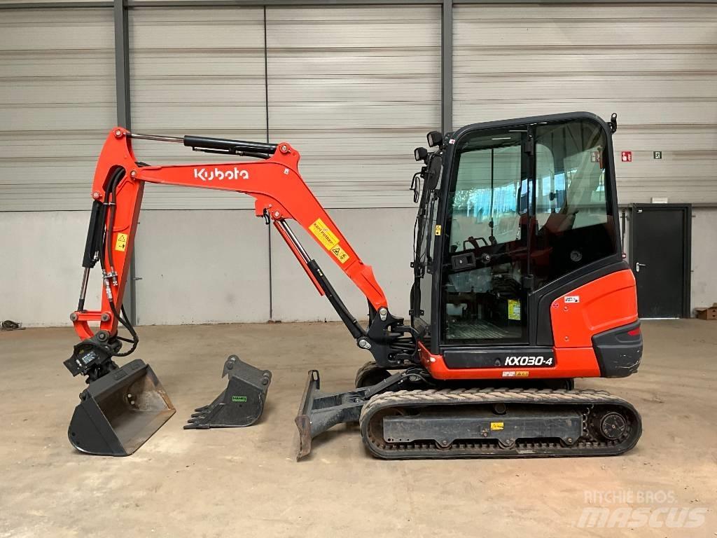 Kubota KX 030-4 Міні-екскаватори < 7т