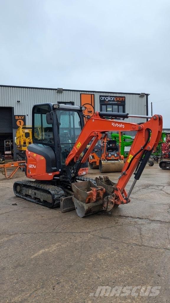 Kubota U 27-4 Міні-екскаватори < 7т