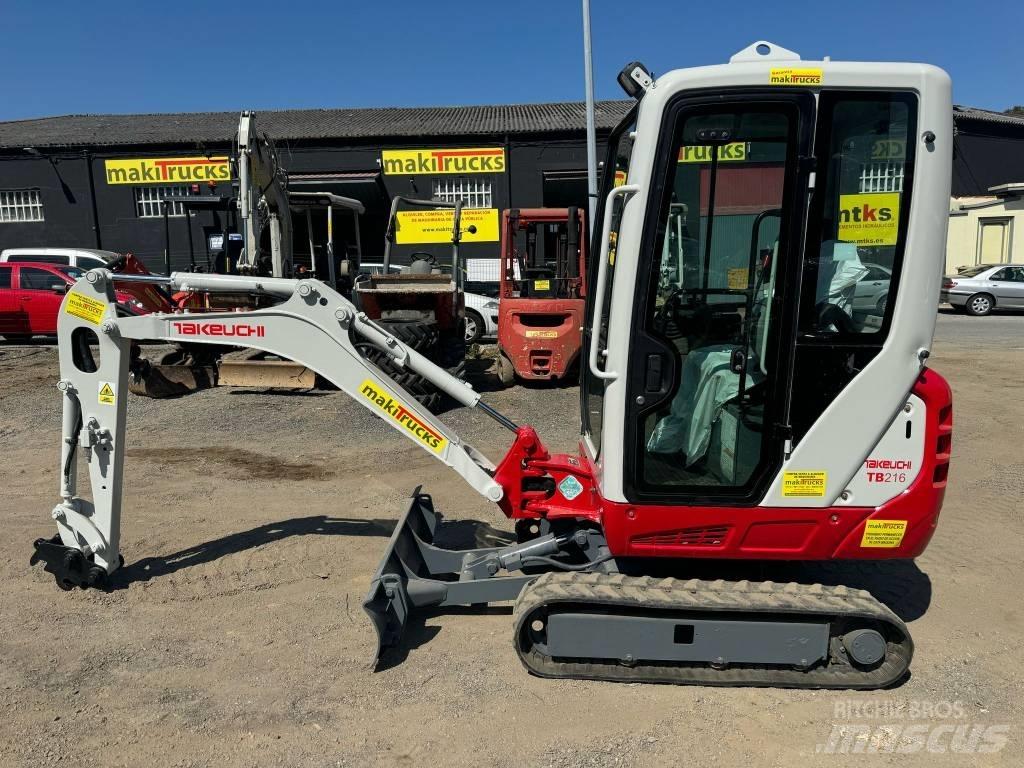 Takeuchi TB 216 Міні-екскаватори < 7т