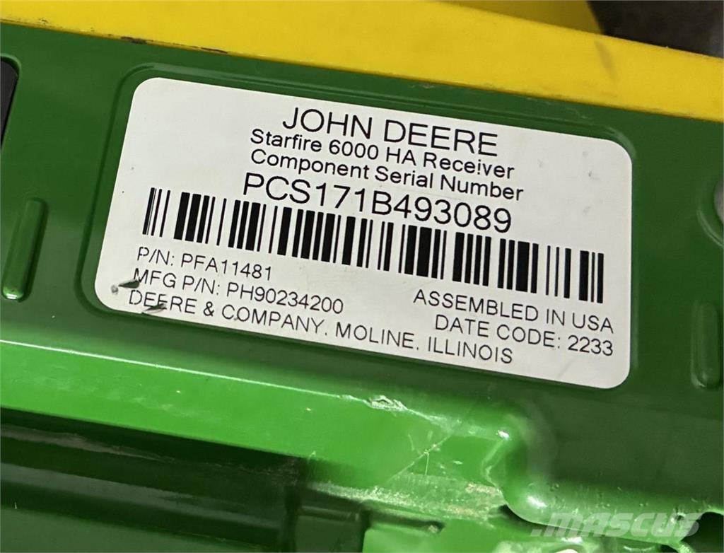 John Deere SF6000 GPS