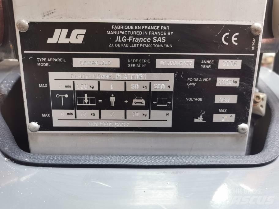 JLG Toucan Duo Вертикальні щоглові підйомники