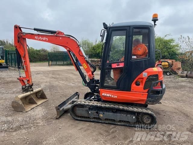 Kubota KX 101-3 A4 Міні-екскаватори < 7т