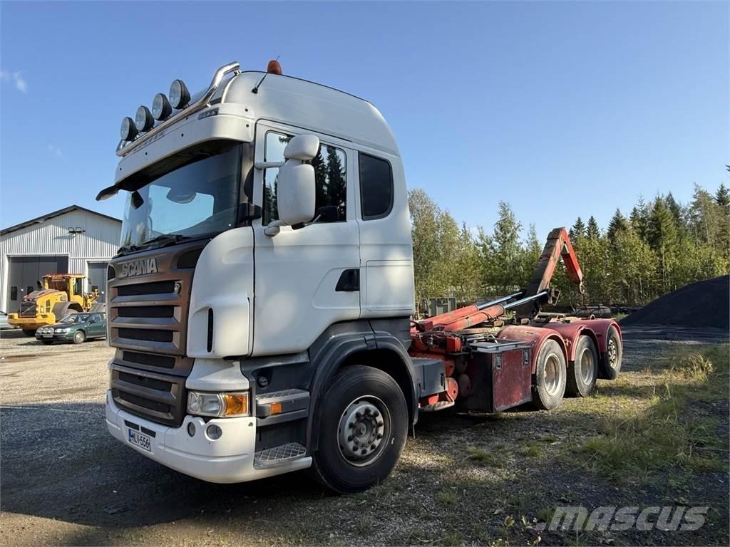 Scania R16 V8 8X4 Вантажівки з гаковим підйомом