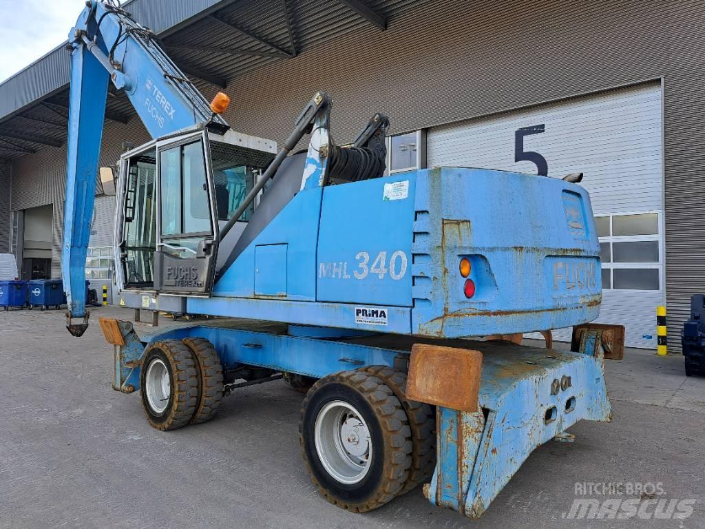 Fuchs MHL340D Перевантажувачі металобрухту/промислові навантажувачі
