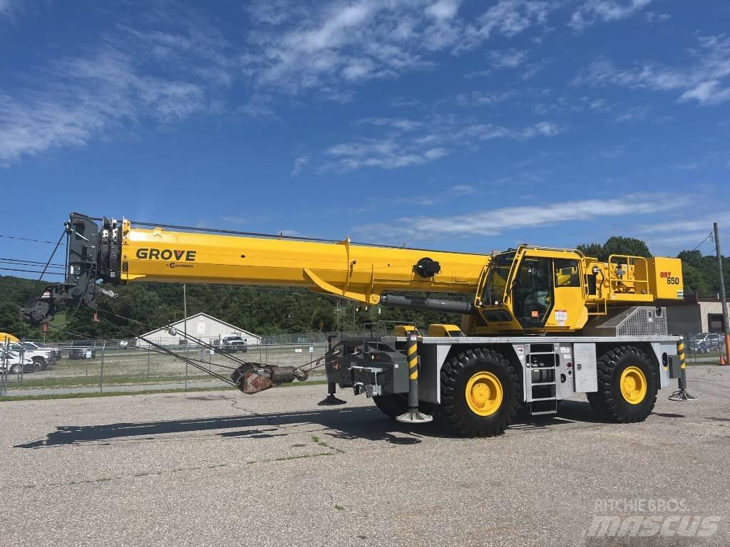 Grove GRT 650 автокрани всюдиходи