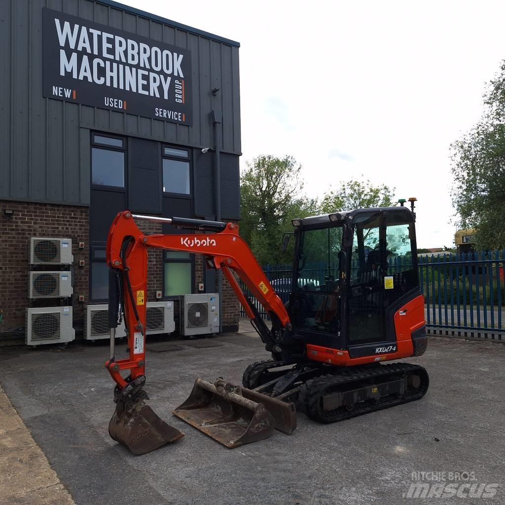 Kubota KX 027-4 Міні-екскаватори < 7т