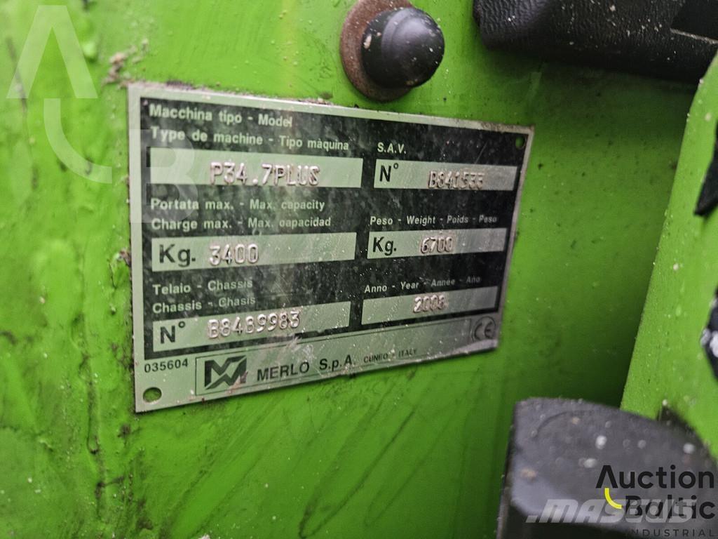 Merlo P 34.7 Телескопічні навантажувачі