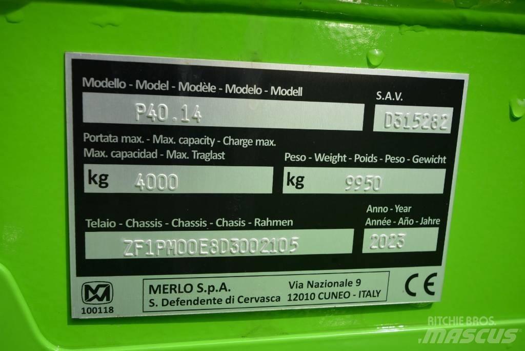Merlo 40.14 Телескопічні навантажувачі
