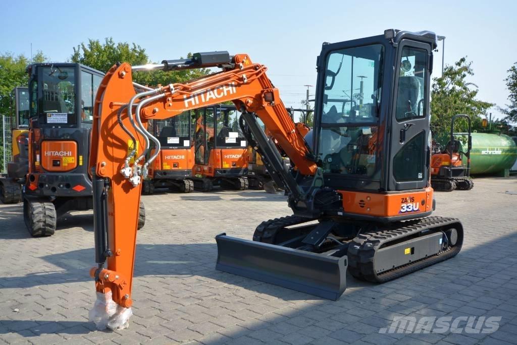 Hitachi ZX 33 U-6 Міні-екскаватори < 7т