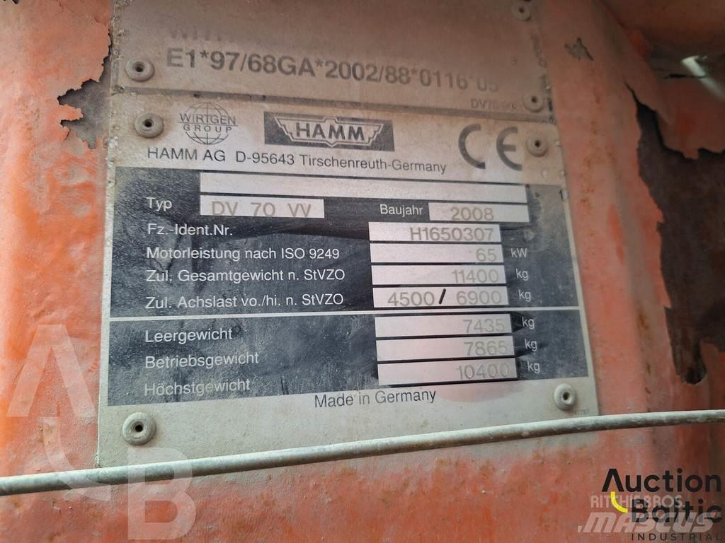 Hamm DV 70 VV Інші дорожні катки