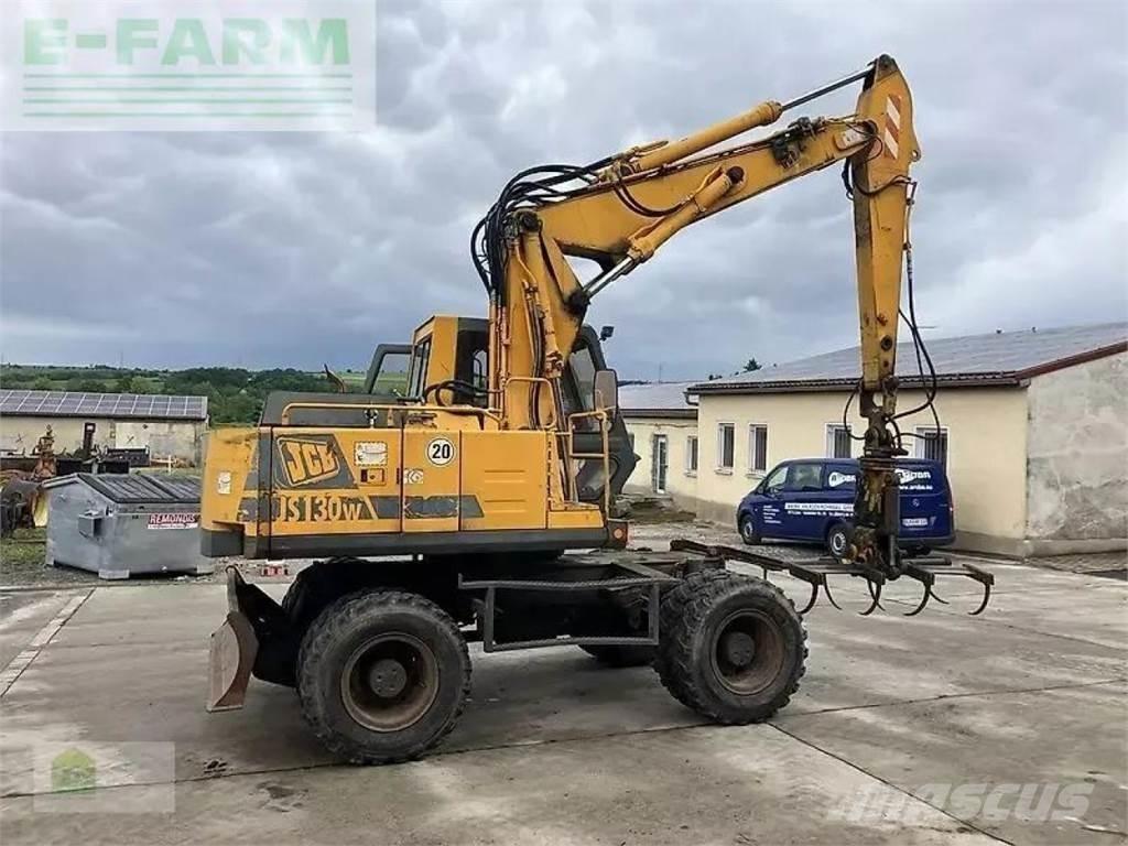 JCB js 130 w Колісні екскаватори