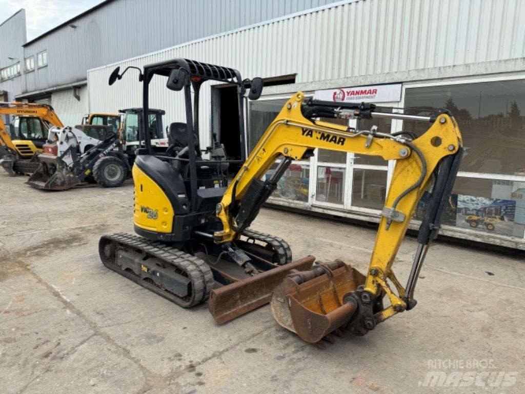 Yanmar VIO26 (08544) Міні-екскаватори < 7т