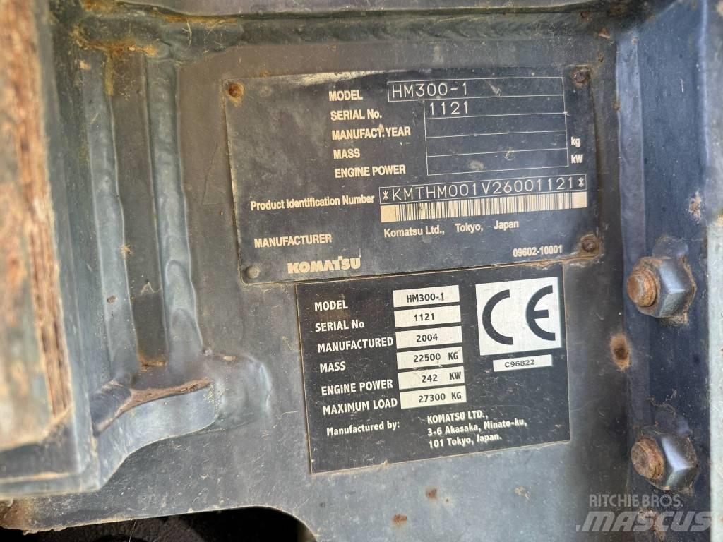 Komatsu HM300-1 Зчленовані самоскиди