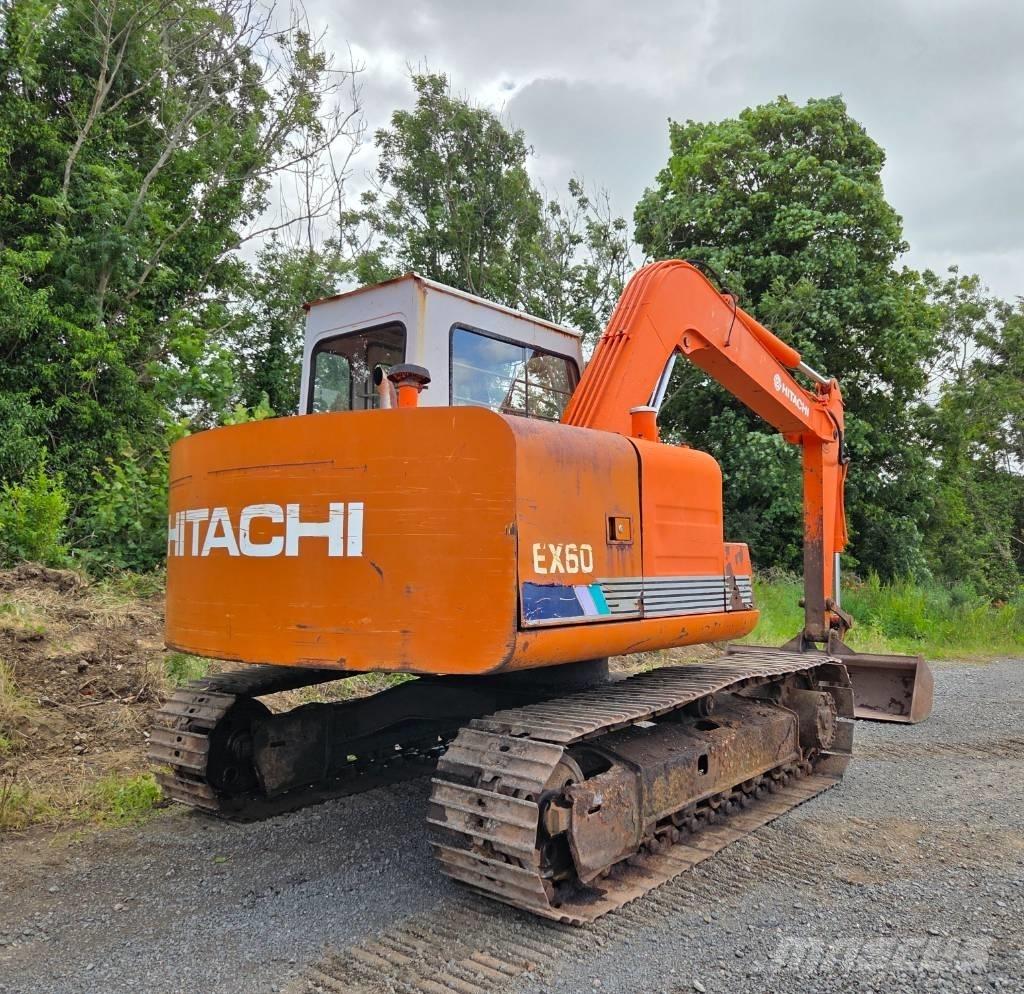 Hitachi EX 60-1 Міні-екскаватори < 7т