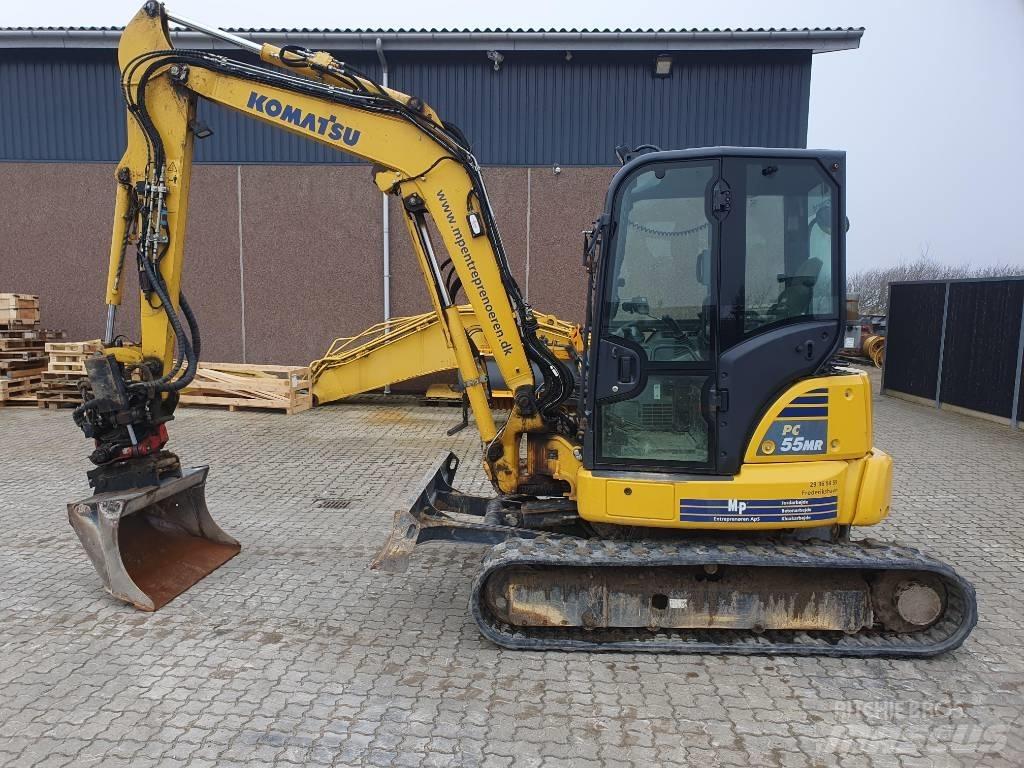 Komatsu PC55MR5 Міні-екскаватори < 7т